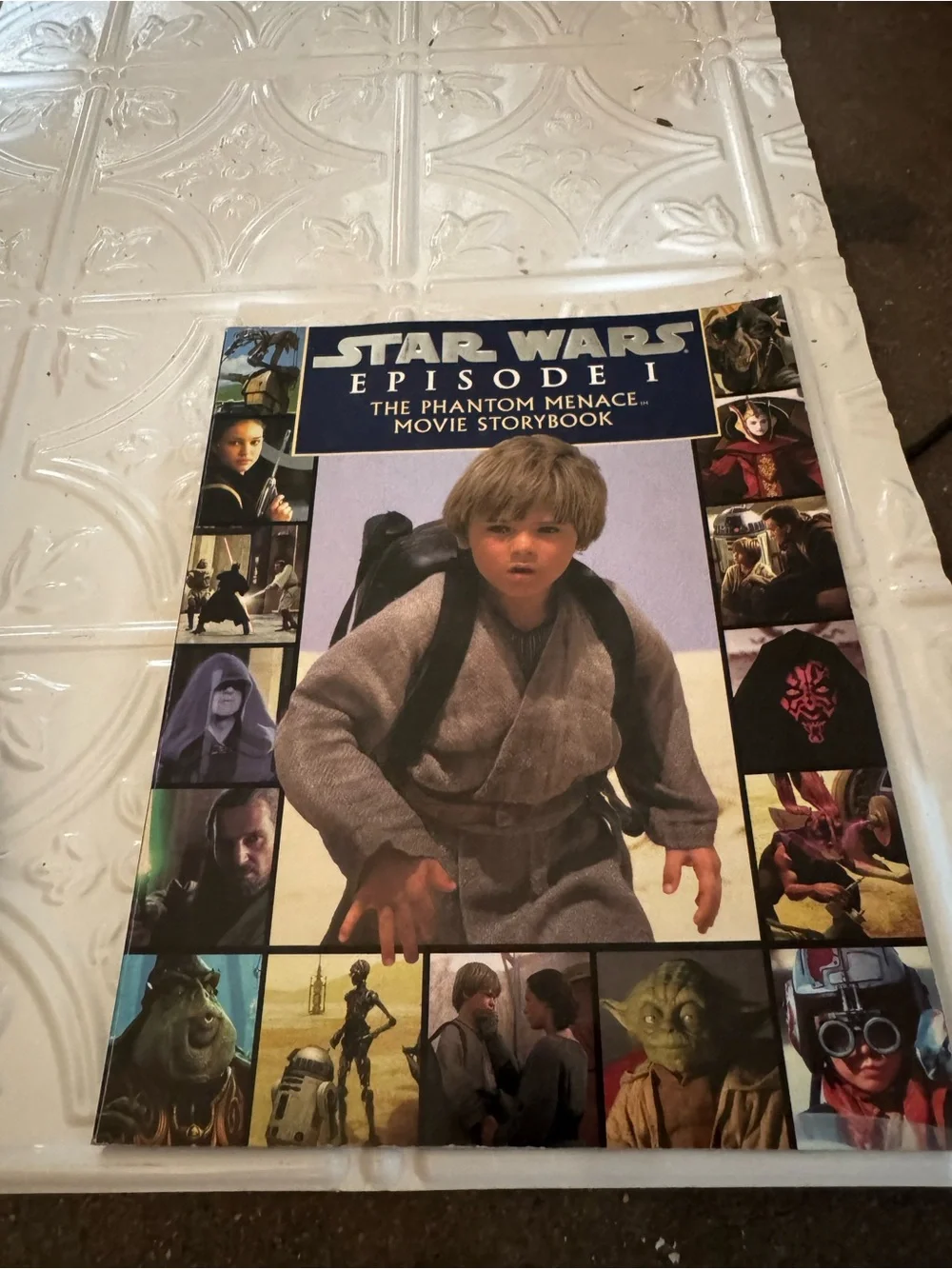 Star Wars Episode I Storybook - Blue, Beige, Black Cover